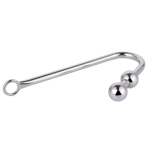 Steel Hook Anal Two 4417 Pleasurable Stainless Balls 0716